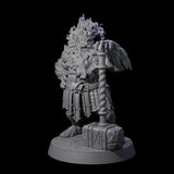 Smoking Dwarf Foebreaker B Miniature for Dungeons and Dragons, Pathfinder or other TTRPGs