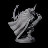 Smoking Minotaur Hunter Miniature for Dungeons and Dragons, Pathfinder or other TTRPGs