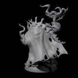 Smoking Orc Shaman Miniature for Dungeons and Dragons, Pathfinder or other TTRPGs