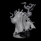 Smoking Orc Shaman Miniature for Dungeons and Dragons, Pathfinder or other TTRPGs