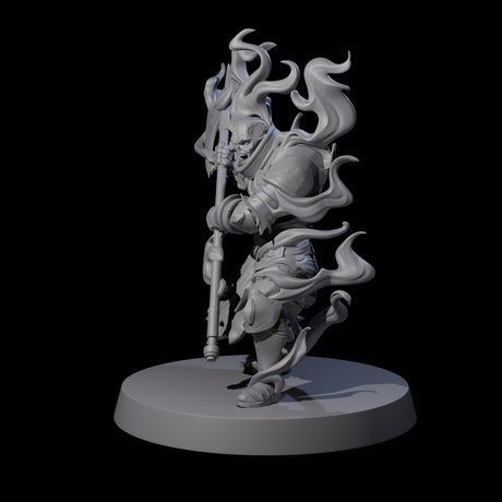 Smoking Shadow Paladin A Miniature for Dungeons and Dragons, Pathfinder or other TTRPGs