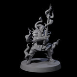 Smoking Shadow Paladin B Miniature for Dungeons and Dragons, Pathfinder or other TTRPGs