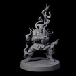 Smoking Shadow Paladin B Miniature for Dungeons and Dragons, Pathfinder or other TTRPGs