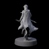 Snake Charmer Elf Rogue Miniature for Dungeons and Dragons, Pathfinder or other TTRPGs