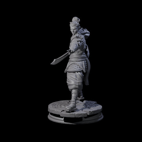 Snakey Monk Miniature for Dungeons and Dragons, Pathfinder or other TTRPGs