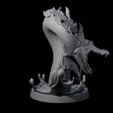 Snapping Alligator Worm Miniature for Dungeons and Dragons, Pathfinder or other TTRPGs