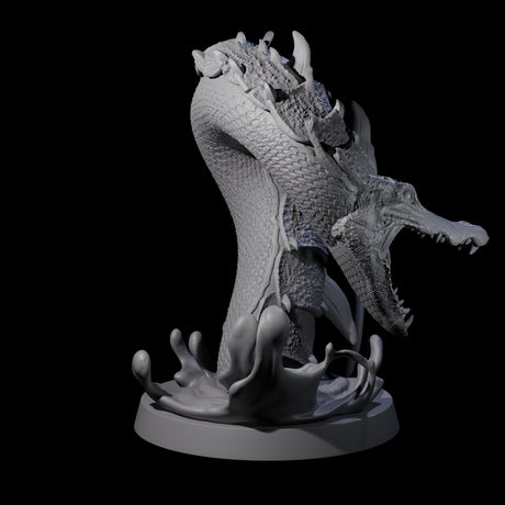 Snapping Alligator Worm Miniature for Dungeons and Dragons, Pathfinder or other TTRPGs