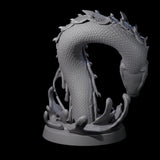 Snapping Alligator Worm Miniature for Dungeons and Dragons, Pathfinder or other TTRPGs
