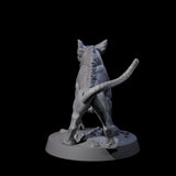Snarling Goblin Dog A Miniature for Dungeons and Dragons, Pathfinder or other TTRPGs