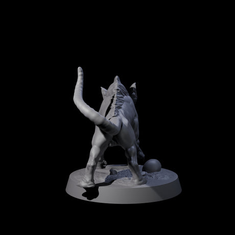 Snarling Goblin Dog B Miniature for Dungeons and Dragons, Pathfinder or other TTRPGs