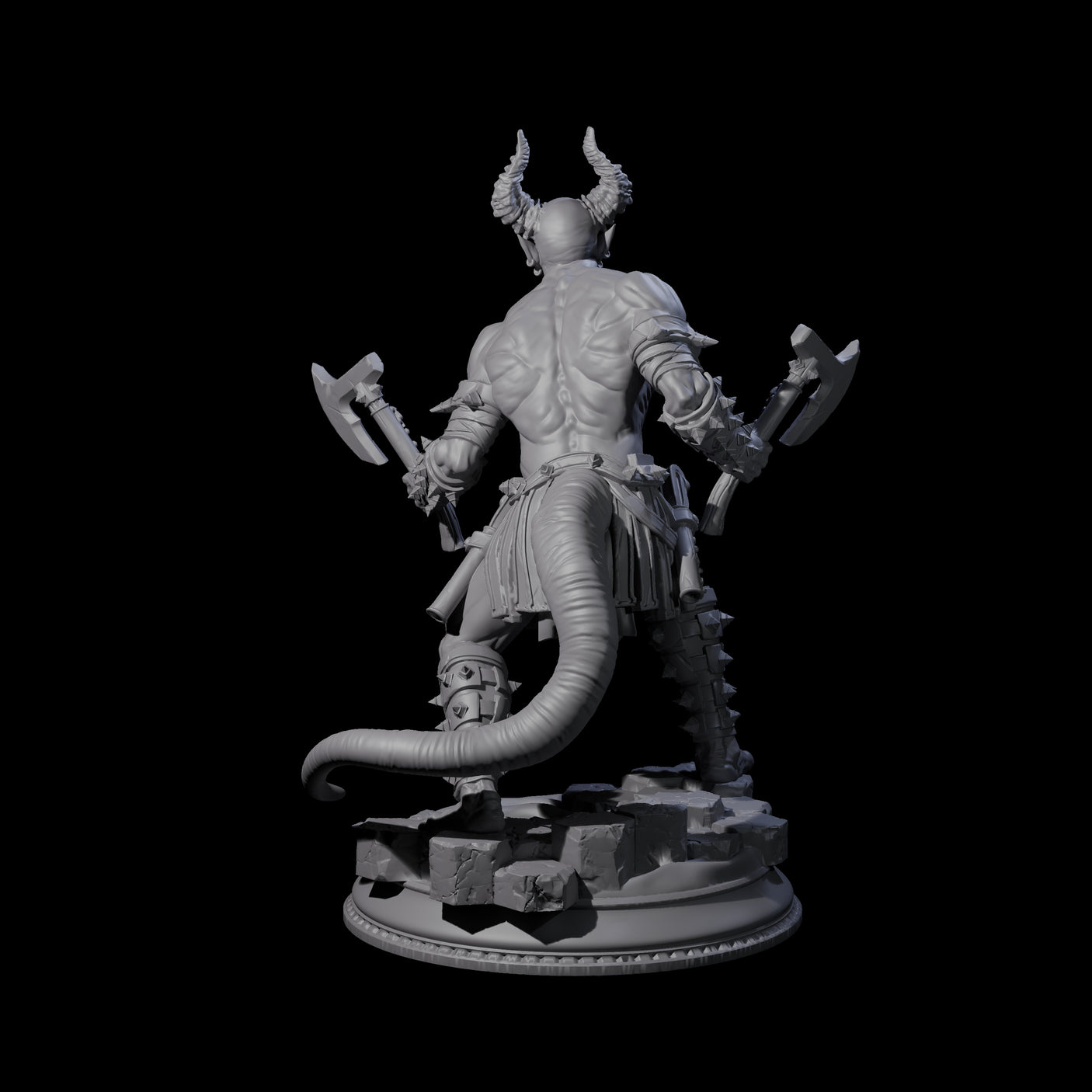 Snarling Vordine A Miniature for Dungeons and Dragons, Pathfinder or other TTRPGs