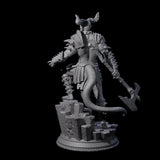 Snarling Vordine B Miniature for Dungeons and Dragons, Pathfinder or other TTRPGs