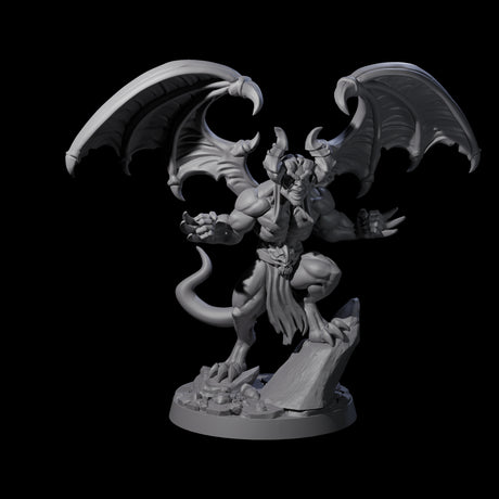 Snarling Wolverine-like Imp Miniature for Dungeons and Dragons, Pathfinder or other TTRPGs