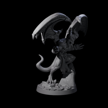 Snarling Wolverine-like Imp Miniature for Dungeons and Dragons, Pathfinder or other TTRPGs