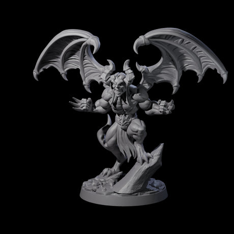Snarling Wolverine-like Imp Miniature for Dungeons and Dragons, Pathfinder or other TTRPGs