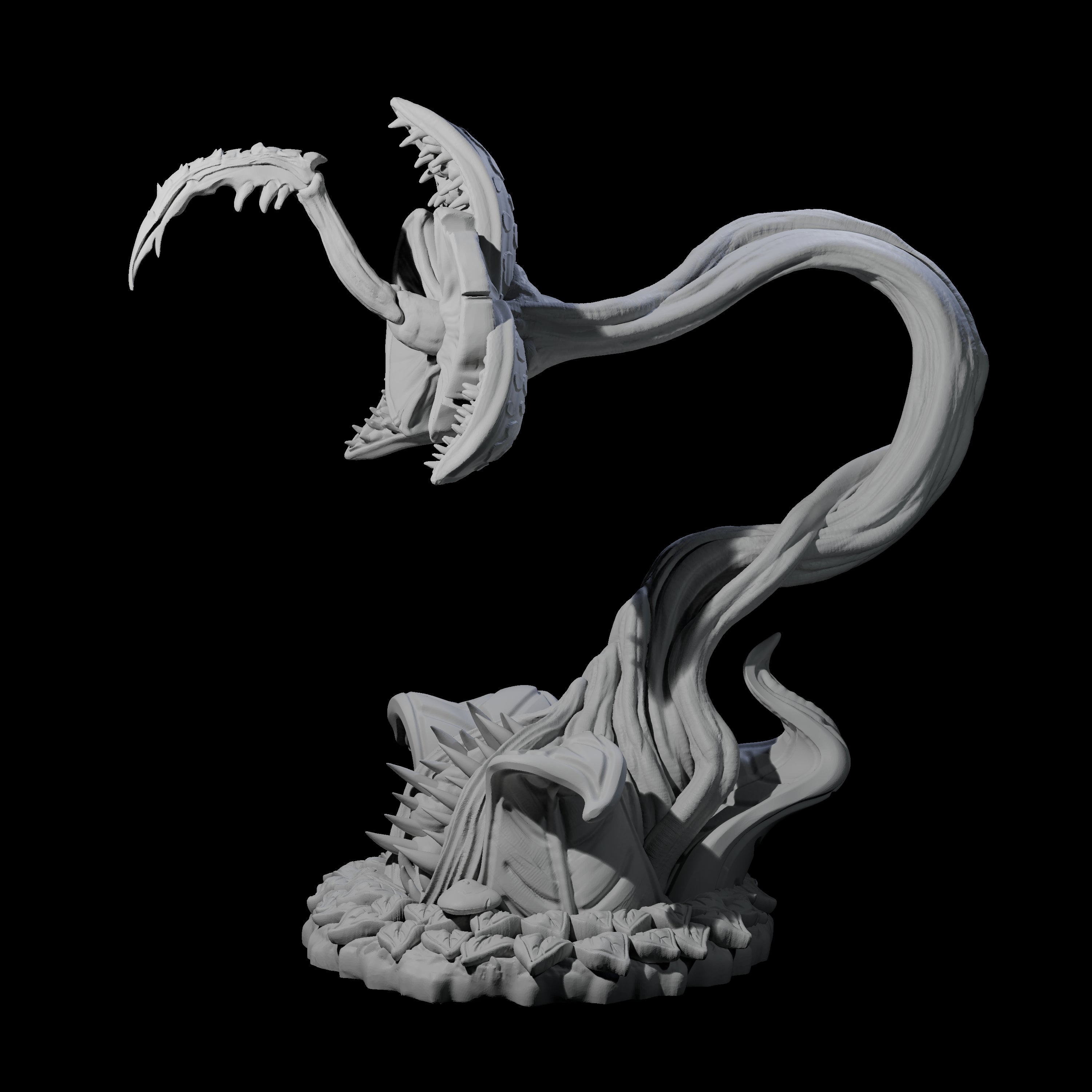 Snatching Assassin Vine Miniature for Dungeons and Dragons, Pathfinder or other TTRPGs
