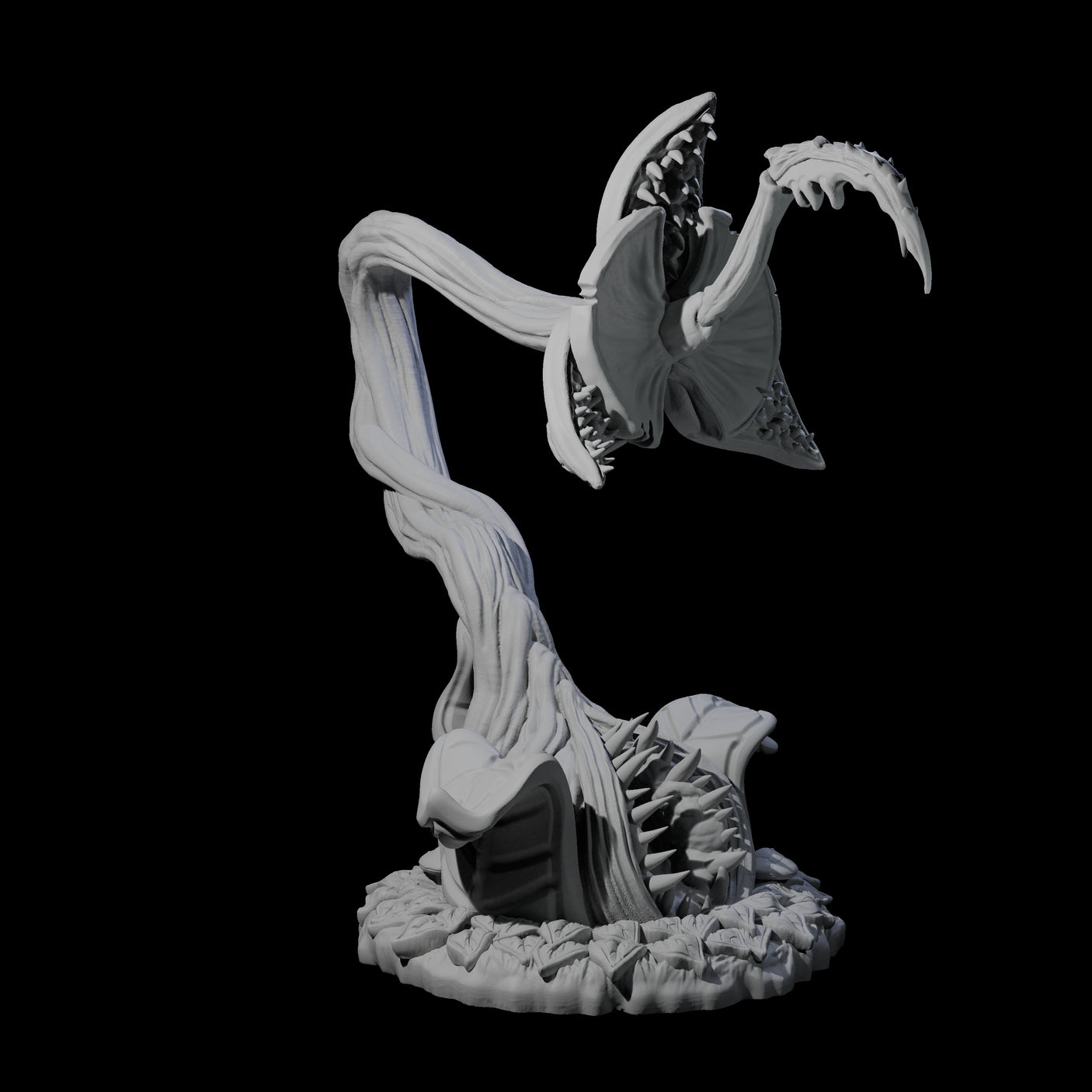 Snatching Assassin Vine Miniature for Dungeons and Dragons, Pathfinder or other TTRPGs