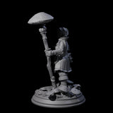 Snazzy Herbalist Miniature for Dungeons and Dragons, Pathfinder or other TTRPGs