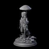 Snazzy Herbalist Miniature for Dungeons and Dragons, Pathfinder or other TTRPGs