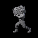 Sneaking Bootlegger Miniature for Dungeons and Dragons, Pathfinder or other TTRPGs