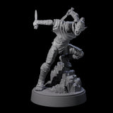 Sneaking Githyanki Rogue C Miniature for Dungeons and Dragons, Pathfinder or other TTRPGs