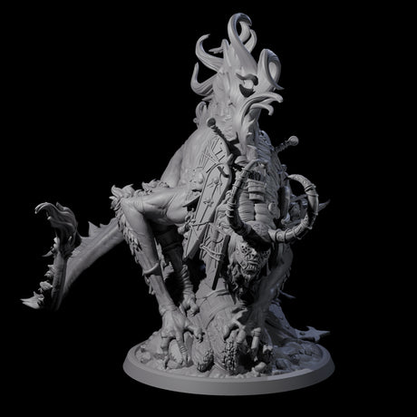 Sneaking Masked Bulezau Miniature for Dungeons and Dragons, Pathfinder or other TTRPGs