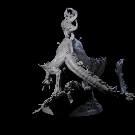 Sneaking Masked Bulezau Miniature for Dungeons and Dragons, Pathfinder or other TTRPGs