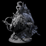 Sneaking Masked Bulezau Miniature for Dungeons and Dragons, Pathfinder or other TTRPGs