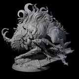 Sneaking Masked Bulezau Miniature for Dungeons and Dragons, Pathfinder or other TTRPGs