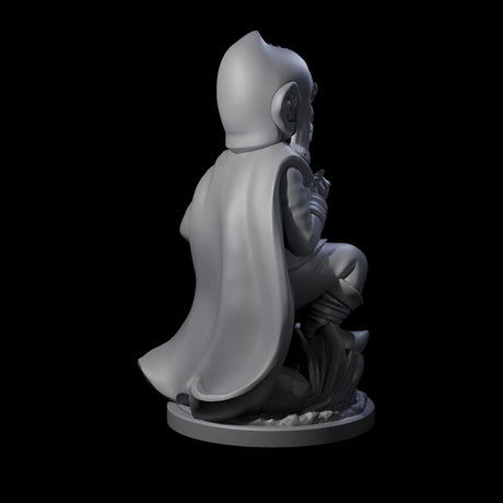 Sneaky Gnome Thief A Miniature for Dungeons and Dragons, Pathfinder or other TTRPGs
