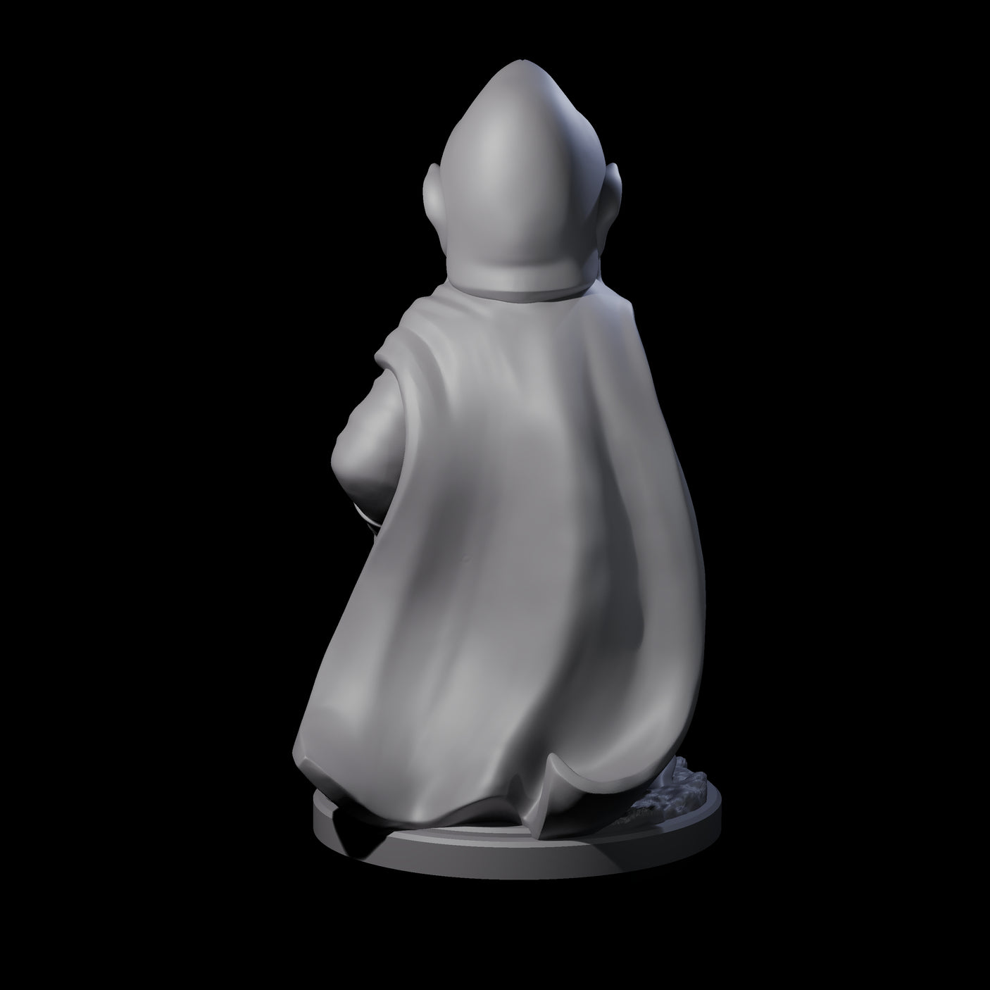 Sneaky Gnome Thief A Miniature for Dungeons and Dragons, Pathfinder or other TTRPGs