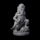 Sneaky Gnome Thief B Miniature for Dungeons and Dragons, Pathfinder or other TTRPGs