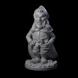 Sneaky Gnome Thief C Miniature for Dungeons and Dragons, Pathfinder or other TTRPGs