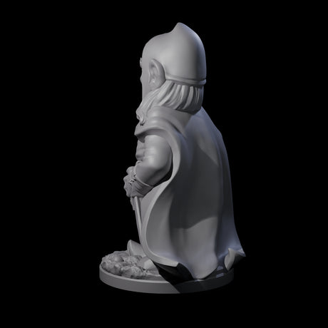 Sneaky Gnome Thief C Miniature for Dungeons and Dragons, Pathfinder or other TTRPGs