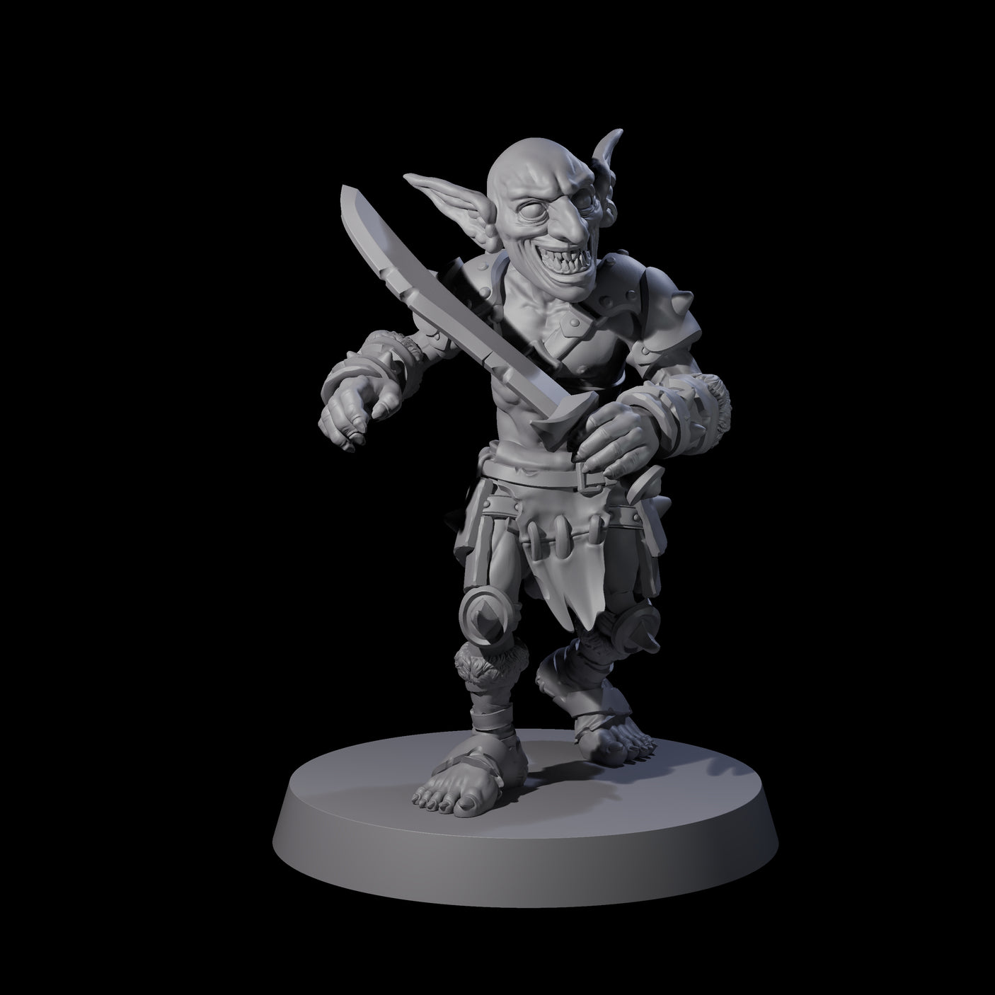 Sneaky Goblin B Miniature for Dungeons and Dragons, Pathfinder or other TTRPGs