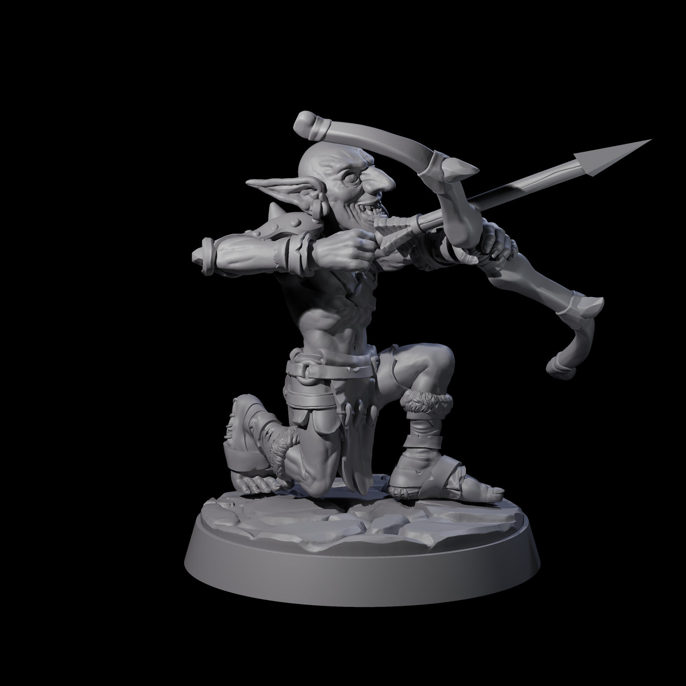 Sneaky Goblin C Miniature for Dungeons and Dragons, Pathfinder or other TTRPGs
