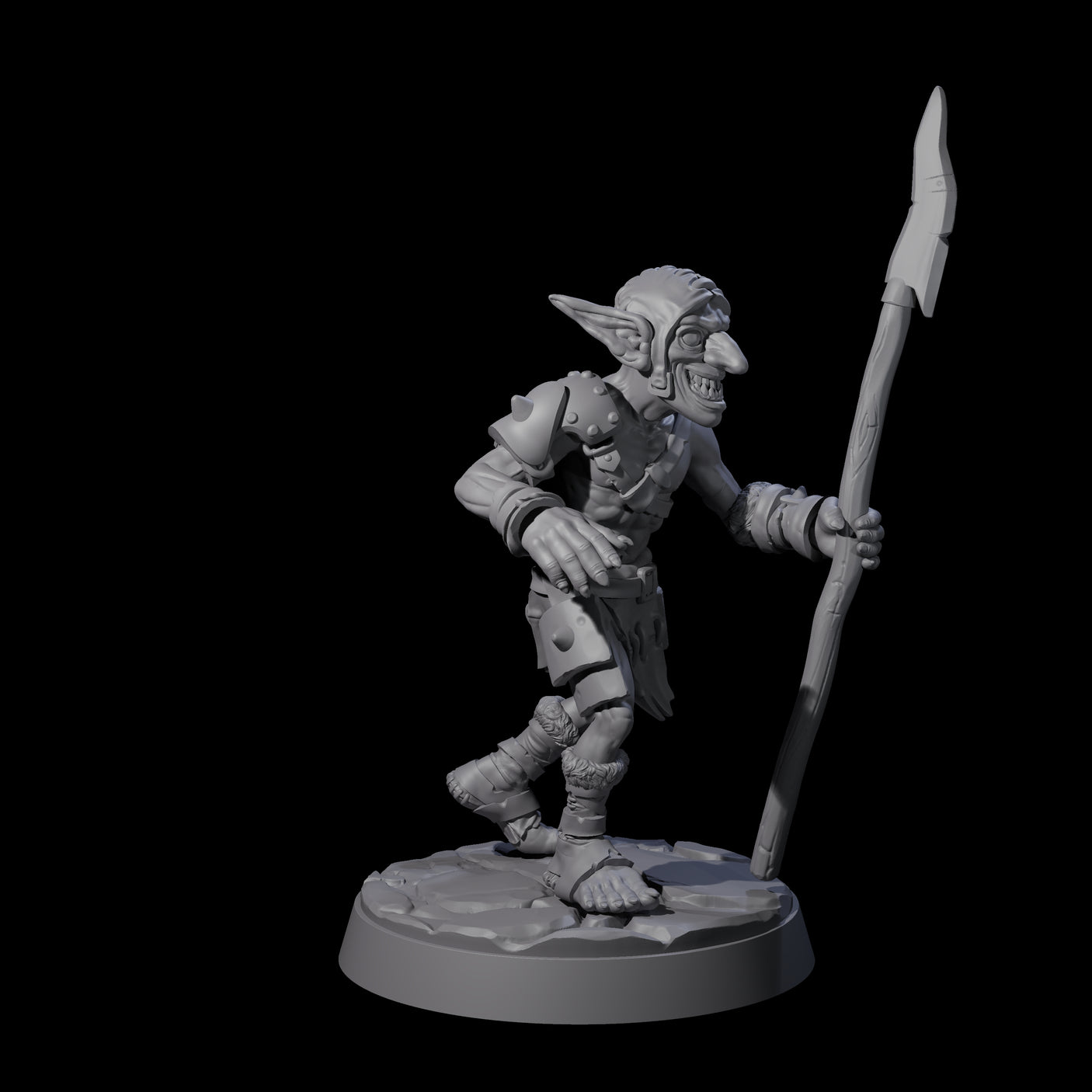 Sneaky Goblin D Miniature for Dungeons and Dragons, Pathfinder or other TTRPGs