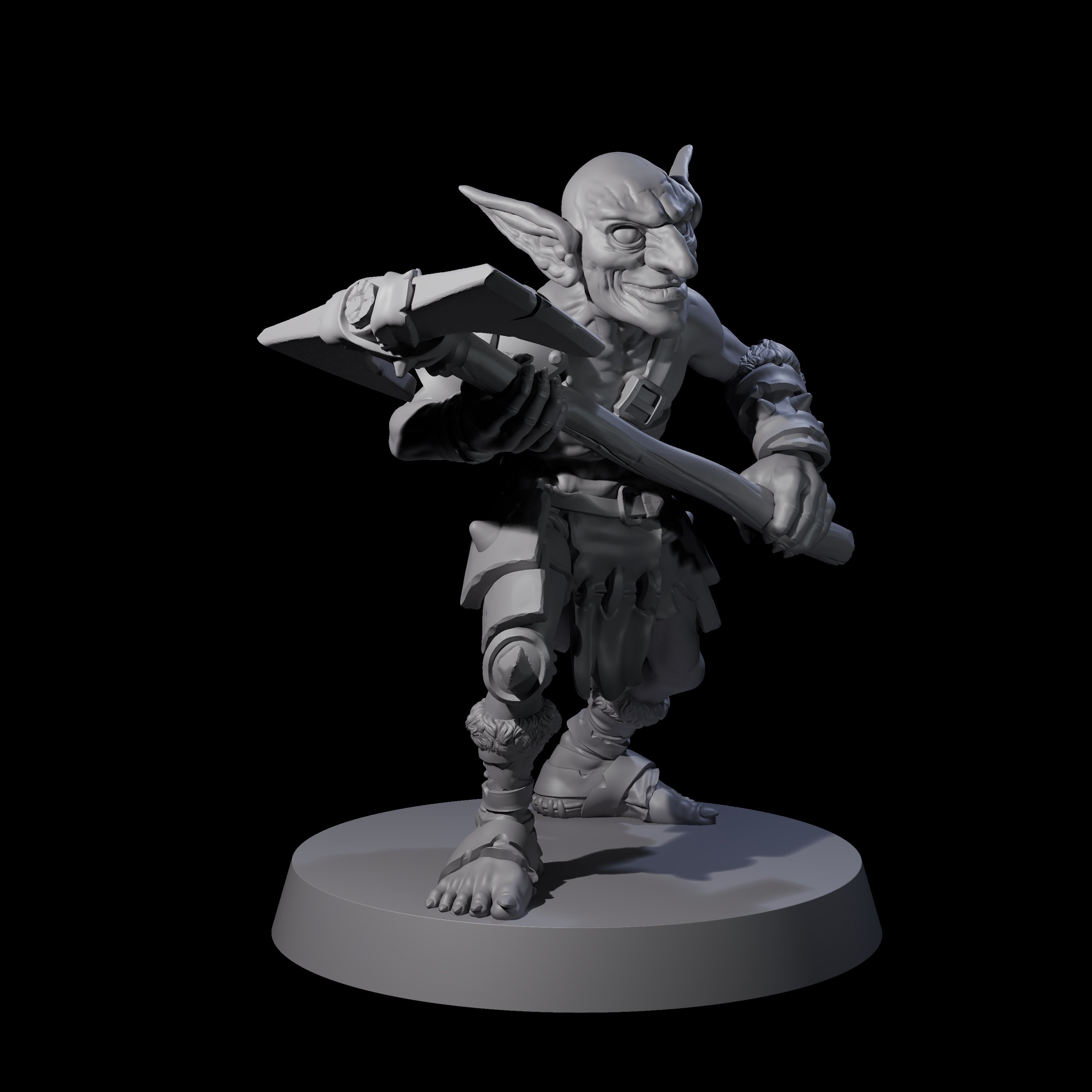Sneaky Goblin F Miniature for Dungeons and Dragons, Pathfinder or other TTRPGs