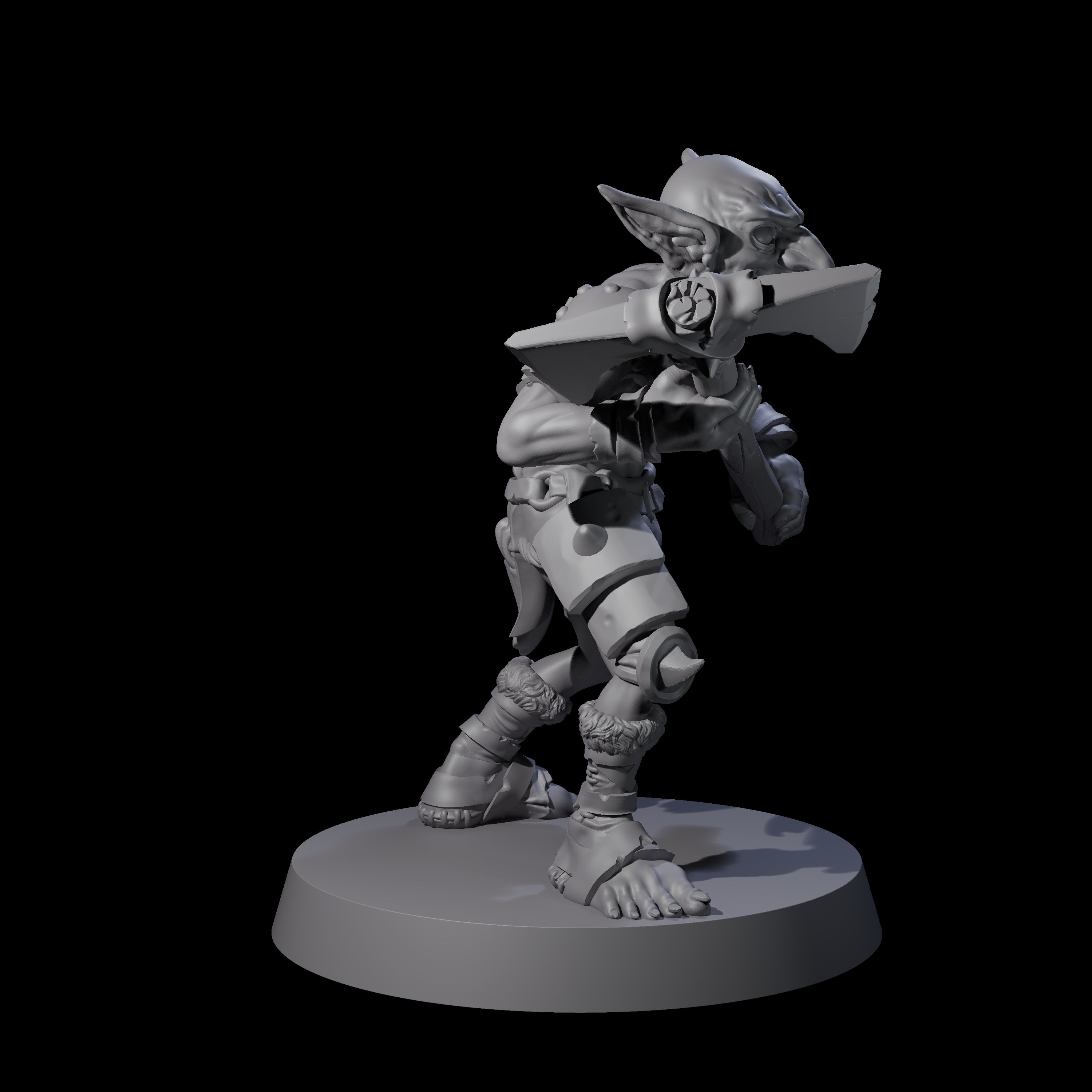 Sneaky Goblin F Miniature for Dungeons and Dragons, Pathfinder or other TTRPGs