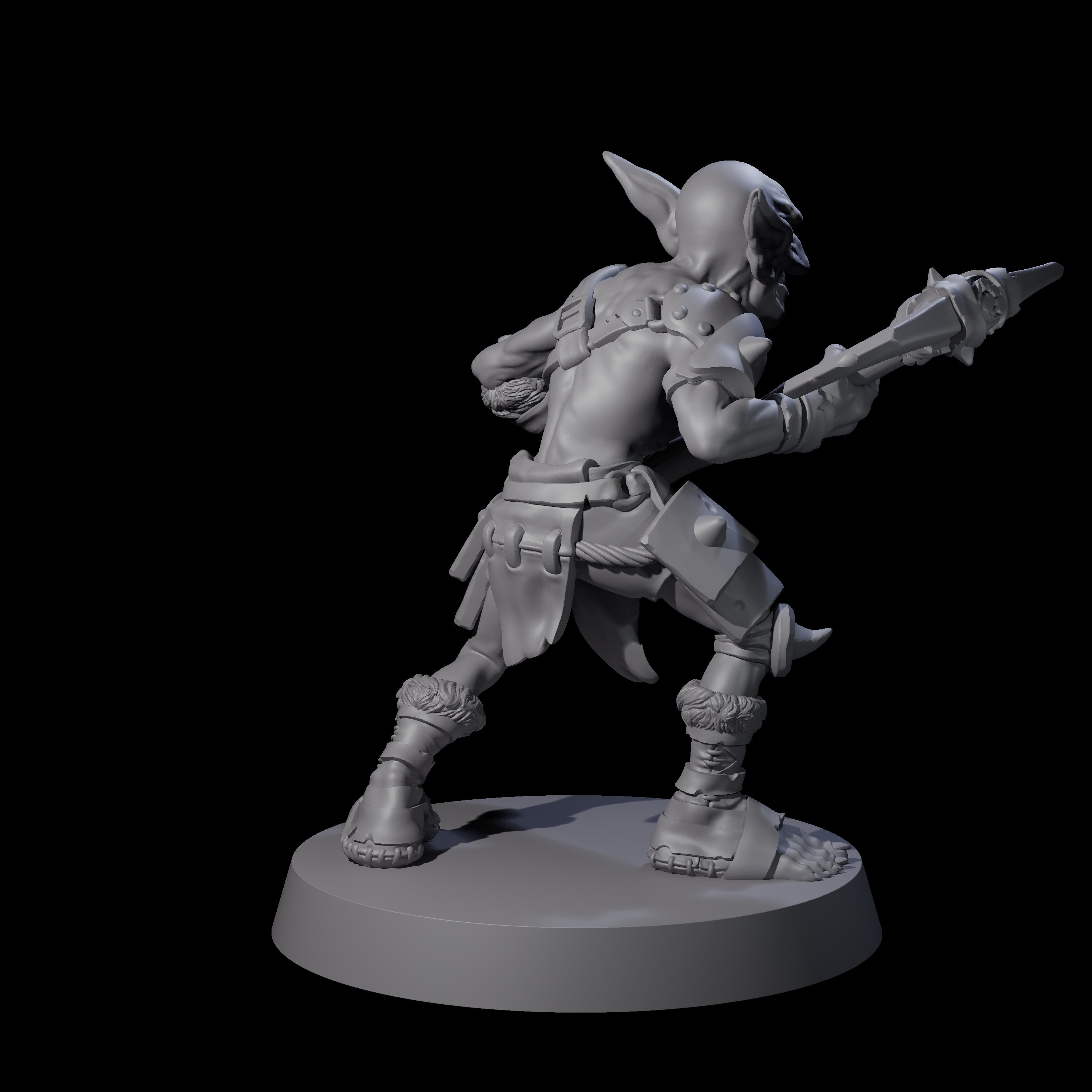 Sneaky Goblin F Miniature for Dungeons and Dragons, Pathfinder or other TTRPGs