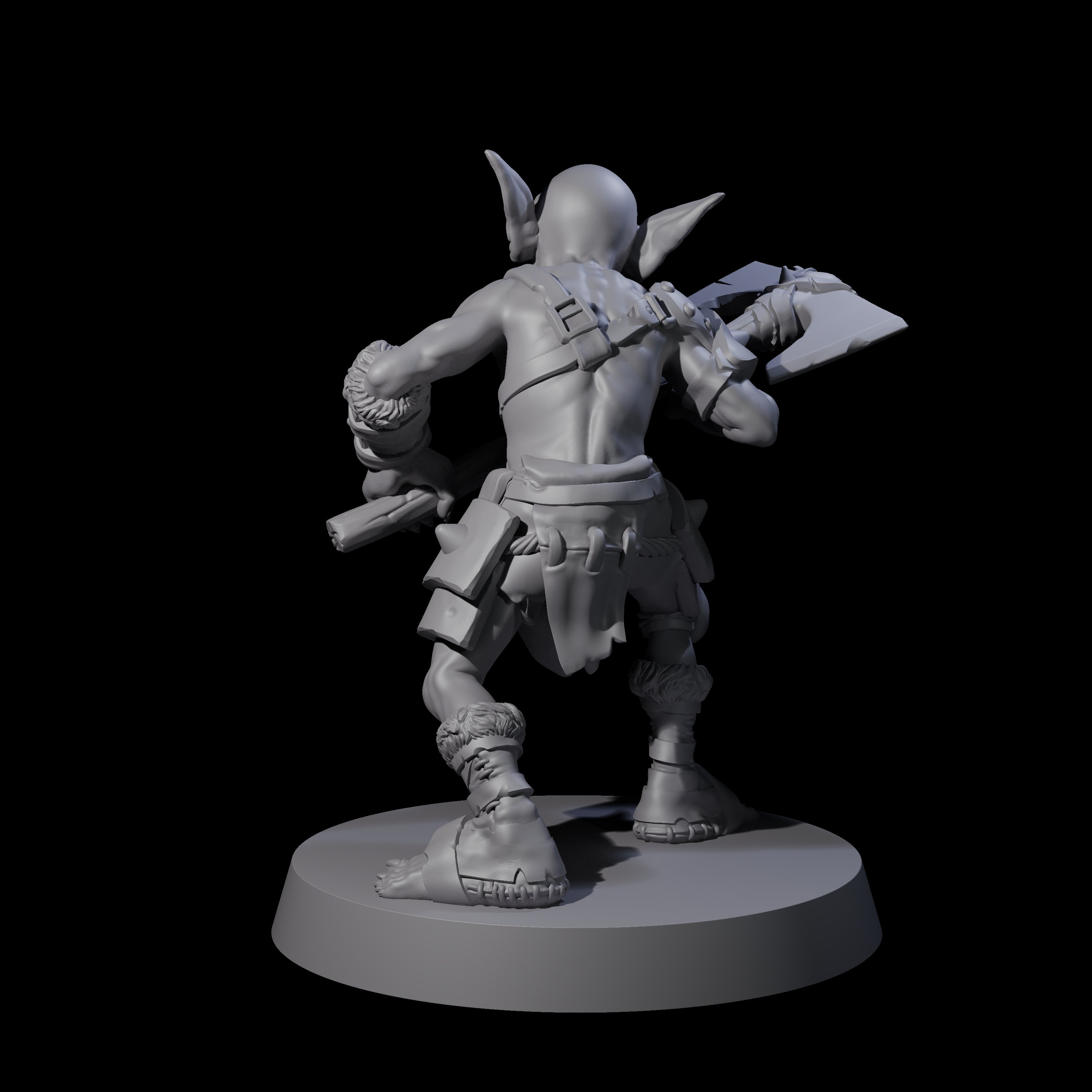 Sneaky Goblin F Miniature for Dungeons and Dragons, Pathfinder or other TTRPGs