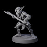 Sneaky Goblin F Miniature for Dungeons and Dragons, Pathfinder or other TTRPGs