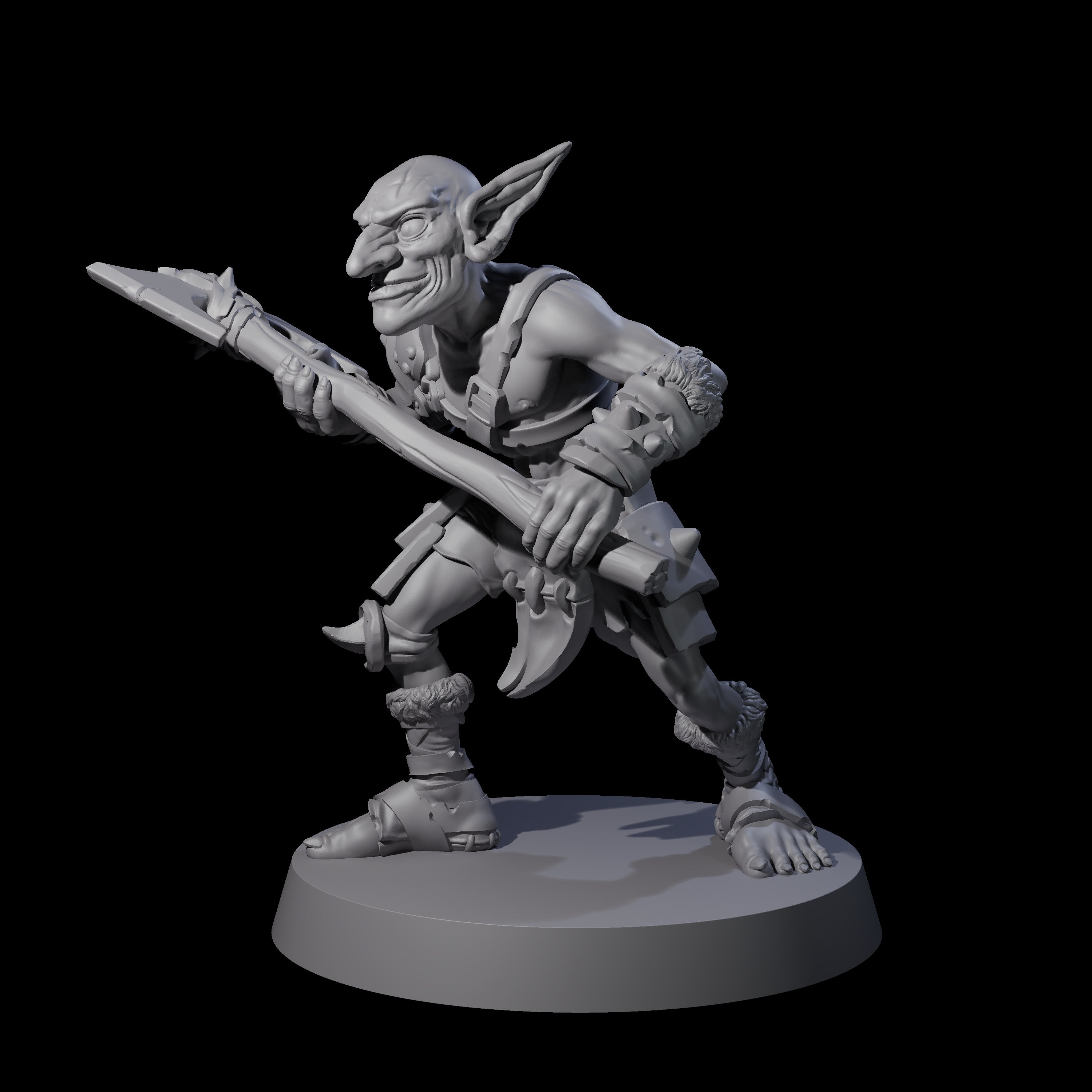Sneaky Goblin F Miniature for Dungeons and Dragons, Pathfinder or other TTRPGs