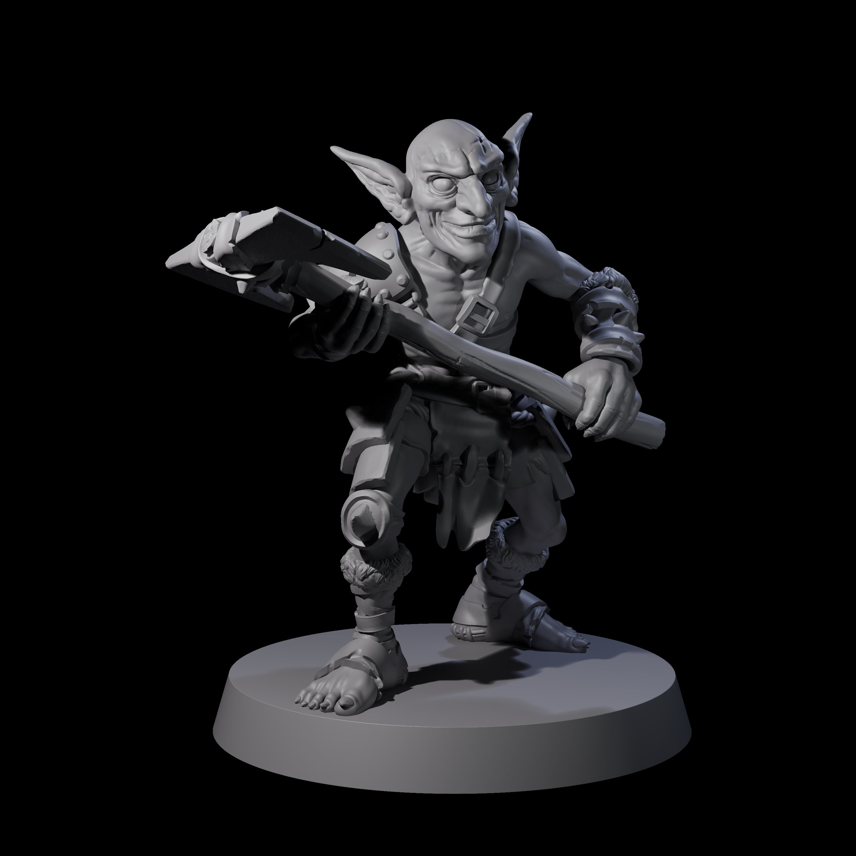 Sneaky Goblin F Miniature for Dungeons and Dragons, Pathfinder or other TTRPGs