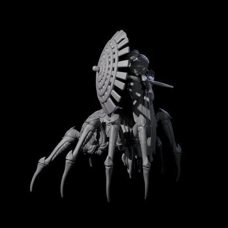 Sneaky Jorogumo Miniature for Dungeons and Dragons, Pathfinder or other TTRPGs