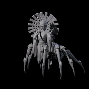 Sneaky Jorogumo Miniature for Dungeons and Dragons, Pathfinder or other TTRPGs