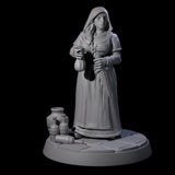 Sneaky Village Thief Miniature for Dungeons and Dragons, Pathfinder or other TTRPGs