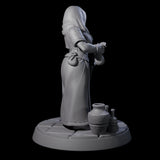 Sneaky Village Thief Miniature for Dungeons and Dragons, Pathfinder or other TTRPGs