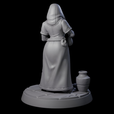 Sneaky Village Thief Miniature for Dungeons and Dragons, Pathfinder or other TTRPGs