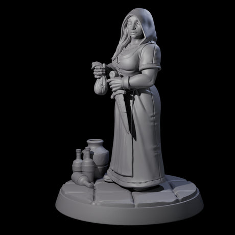 Sneaky Village Thief Miniature for Dungeons and Dragons, Pathfinder or other TTRPGs